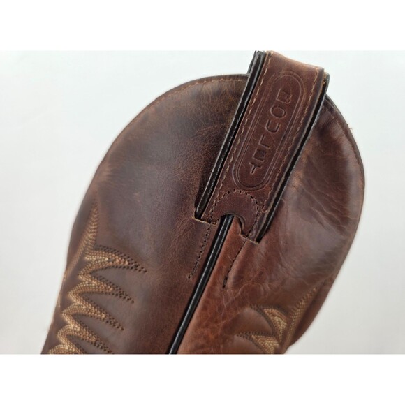 Boulet 1828 Amber Gold Leather Cowboy Boots Men’s 10 E – Vintage